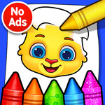 Coloring Games: Coloring Book, Painting, Glow Draw