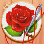 CROSS-STITCH: COLORING BOOK