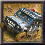 4×4越野车的俄罗斯越野